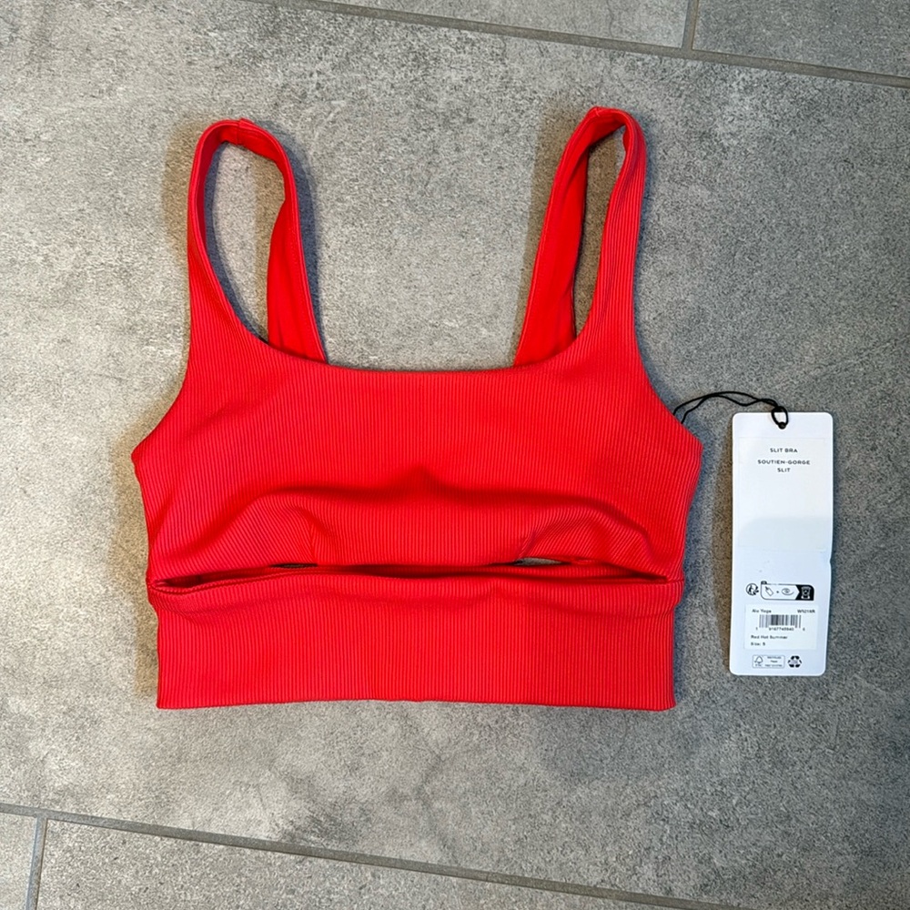 Red Hot Summer 🌶️ Slit Bra